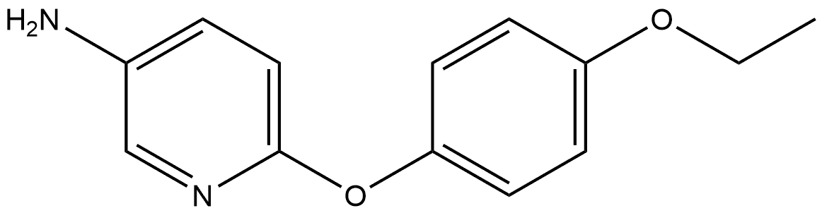 6-(4-Ethoxyphenoxy)-3-pyridinamine 结构式