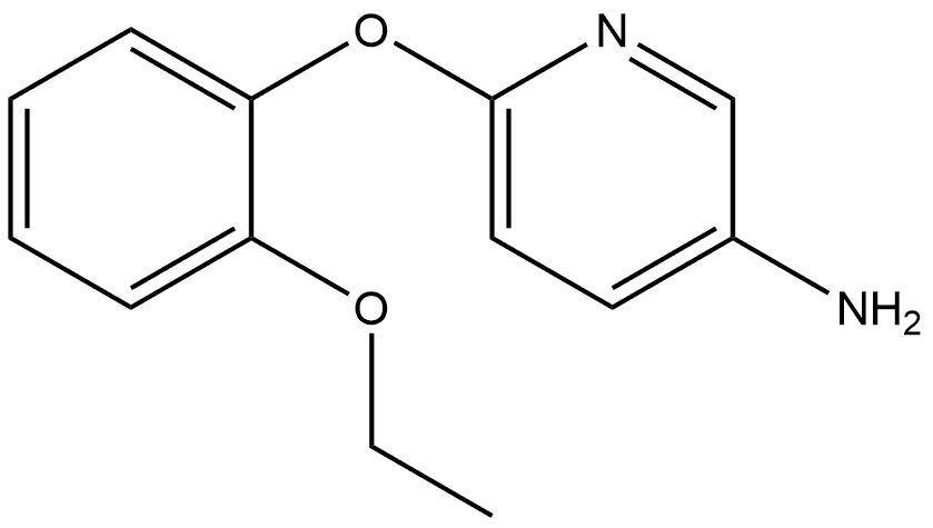 6-(2-Ethoxyphenoxy)-3-pyridinamine 结构式