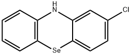 10H-Phenoselenazine, 2-chloro- Structure