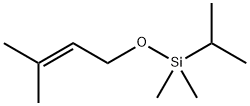 Silane, dimethyl[(3-?methyl-?2-?buten-?1-?yl)?oxy]?(1-?methylethyl)?- Structure