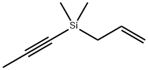 Silane, dimethyl-?2-?propen-?1-?yl-?1-?propyn-?1-?yl- Structure