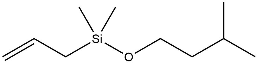Silane, dimethyl(3-?methylbutoxy)?-?2-?propen-?1-?yl- Structure