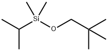 Silane, (2,?2-?dimethylpropoxy)?dimethyl(1-?methylethyl)?- Struktur