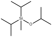 Silane, methyl(1-?methylethoxy)?bis(1-?methylethyl)?- Struktur