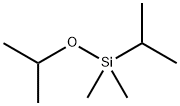 Silane, dimethyl(1-?methylethoxy)?(1-?methylethyl)?- Struktur