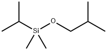 Silane, dimethyl(1-?methylethyl)?(2-?methylpropoxy)?- Struktur