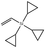 Cyclopropane, 1,?1',?1''-?(ethenylsilylidyne)?tris- Struktur