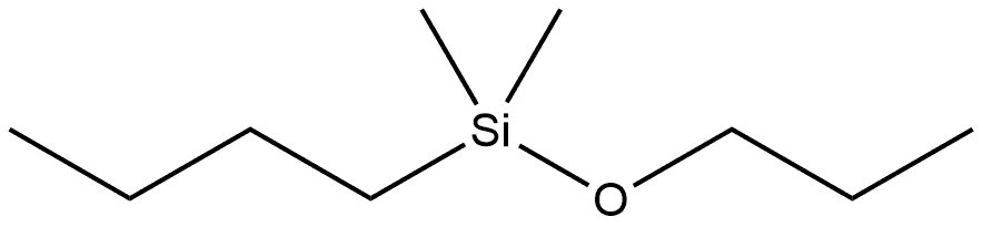 Silane, butyldimethylpropoxy?- Structure