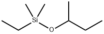 Silane, ethyldimethyl(1-?methylpropoxy)?- Struktur