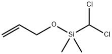 Silane, (dichloromethyl)?dimethyl(2-?propen-?1-?yloxy)?- Struktur