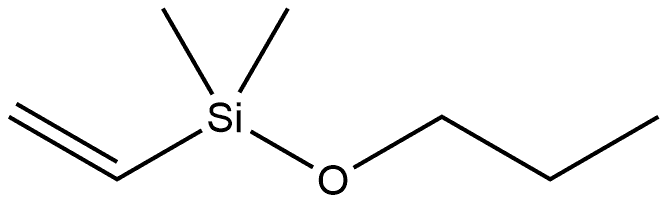 Silane, ethenyldimethylpropo?xy- Structure