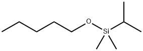 Silane, dimethyl(1-?methylethyl)?(pentyloxy)?- Struktur