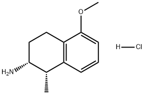 2-Naphthalenamine, 1,2,3,4-tetrahydro-5-methoxy-1-methyl-, hydrochloride, (1S-cis)-