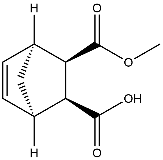 Bicyclo[2.2.1]hept-5-ene-2,3-dicarboxylic acid, monomethyl ester, (1S,2R,3S,4R)- 结构式