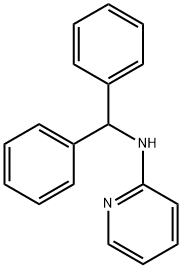 2-Pyridinamine, N-(diphenylmethyl)- Struktur