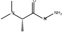 L-Alanine, N,N-dimethyl-, hydrazide Struktur