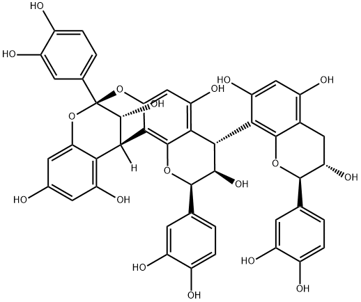 Cinnamtannin D1 结构式