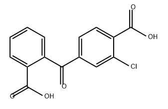 Benzoic acid, 4-(2-carboxybenzoyl)-2-chloro-