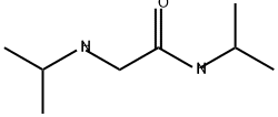 Acetamide, N-(1-methylethyl)-2-[(1-methylethyl)amino]- Structure
