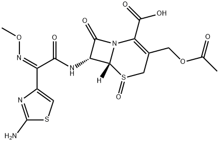 Cefotaxime S-Oxide Structure