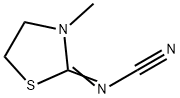Cyanamide, (3-methyl-2-thiazolidinylidene)- (9CI)