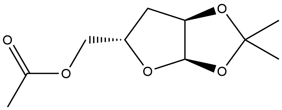 α-D-erythro-Pentofuranose, 3-deoxy-1,2-O-(1-methylethylidene)-, 5-acetate