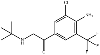 Ethanone, 1-[4-amino-3-chloro-5-(trifluoromethyl)phenyl]-2-[(1,1-dimethylethyl)amino]-
