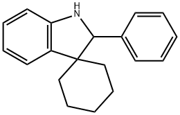 Spiro[cyclohexane-1,3'-[3H]indole], 1',2'-dihydro-2'-phenyl- 结构式