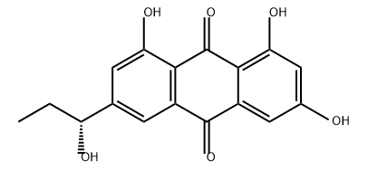 9,10-Anthracenedione, 1,3,8-trihydroxy-6-(1-hydroxypropyl)-, (R)- (9CI)|化合物 Isorhodoptilometrin