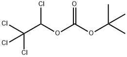 TERT-BUTYL 1,2,2,2-TETRACHLOROETHYL CARBONATE) 结构式