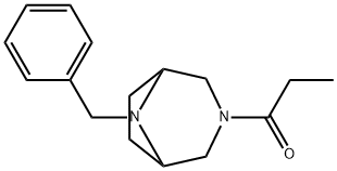 1-Propanone, 1-[8-(phenylmethyl)-3,8-diazabicyclo[3.2.1]oct-3-yl]-