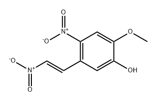 Phenol, 2-methoxy-4-nitro-5-(2-nitroethenyl)-, (E)- (9CI)