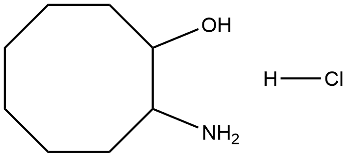 2-Amino-cyclooctanol hydrocloride Struktur