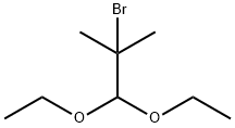 Propane, 2-bromo-1,1-diethoxy-2-methyl- Structure