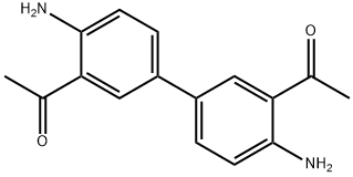 33DIACETYLBENZIDINE 结构式