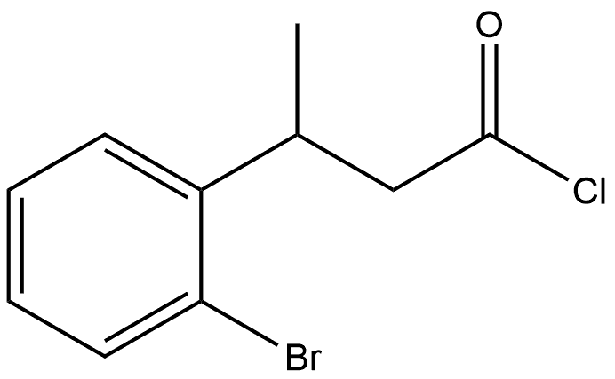 Benzenepropanoyl chloride, 2-bromo-β-methyl-