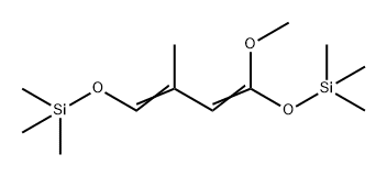 3,8-Dioxa-2,9-disiladeca-4,6-diene, 4-methoxy-2,2,6,9,9-pentamethyl- Structure