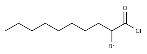 Decanoyl chloride, 2-bromo-