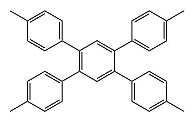 1,1':2',1''-Terphenyl, 4,4''-dimethyl-4',5'-bis(4-methylphenyl)- Structure