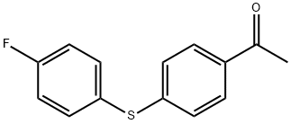 Ethanone, 1-[4-[(4-fluorophenyl)thio]phenyl]-|1-(4-((4-氟苯基)硫代)苯基)乙烷-1-酮