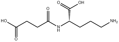 N(2)-succinylornithine 结构式