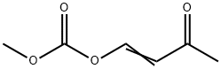 Carbonic acid, methyl ester, ester with 4-hydroxy-3-buten-2-one (7CI,8CI) Struktur