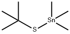 Stannane, [(1,1-dimethylethyl)thio]trimethyl- Structure