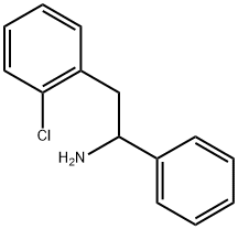 Benzeneethanamine, 2-chloro-α-phenyl- Structure