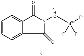 (邻苯二甲酰亚胺甲基)三氟硼酸钾, 1001671-72-2, 结构式