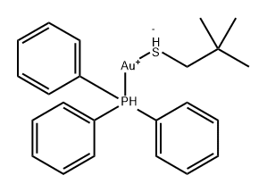 Gold, (2,2-dimethyl-1-propanethiolato)(triphenylphosphine)-|
