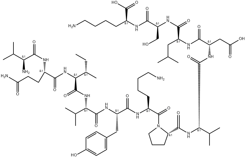 TAU PEPTIDE (306-317),1003007-59-7,结构式