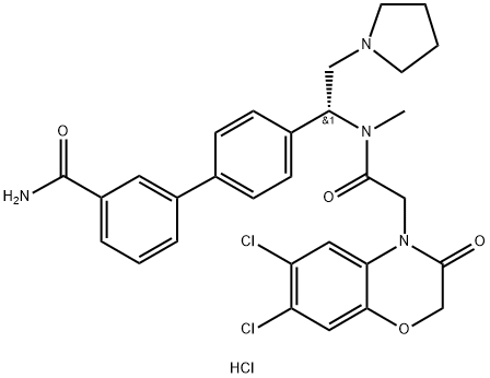 GSK 1562590 HYDROCHLORIDE Structure