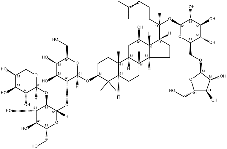 三七皂苷FP2,1004988-75-3,结构式