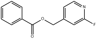 4-Pyridinemethanol, 2-fluoro-, 4-benzoate